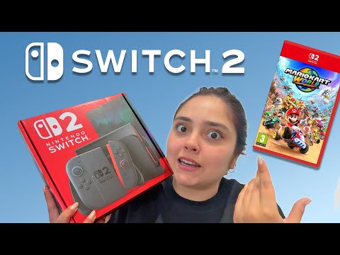🎮 ¡UNBOXING de la NUEVA Nintendo Switch 2 con Mario Kart World! 🚀 ¿Vale la pena?
