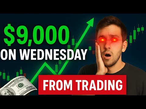 Wednesday Trading: $9,000 Profit and Counting – Midweek Market Recap 📈💥
