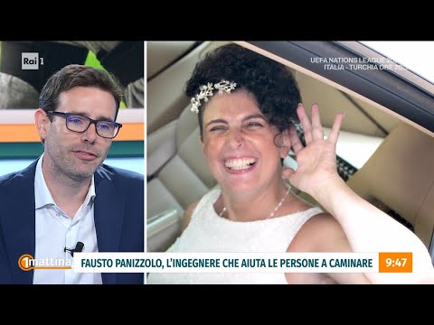 Fausto Panizzolo e l’esoscheletro più leggero al mondo - Unomattina 05/10/2026