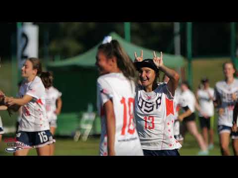 Video Thumbnail: 2022 WFDF World Junior Ultimate Championships: Team USA Highlights, Part 2