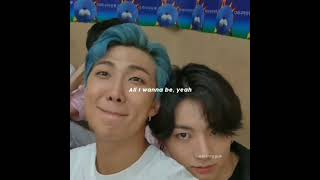 BTS Namkook whatsapp status | Somebody to you | RM | Jungkook