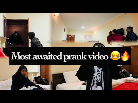 Ellarum ethir patha tharamana prank en husband ku paniyachu😂/#agvlogs #prank #ghostprank