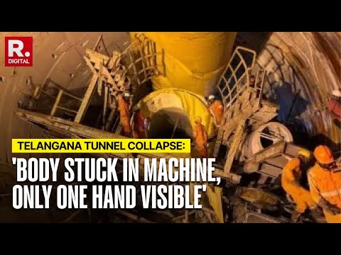 Telangana Tunnel Collapse: Rescue Efforts Continue For 7 Trapped Workers After 1 Was Found Dead