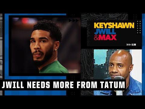 JWill hasn't seen Jayson Tatum be the best player on the court yet in the NBA Finals | KJM video clip