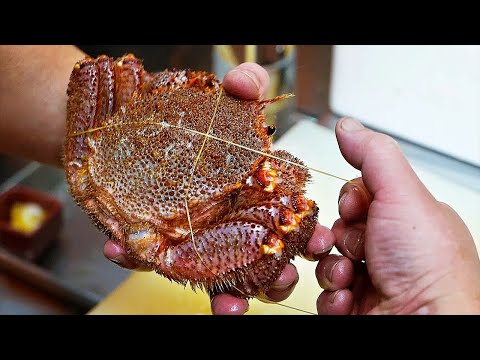 Japanese Street Food - HAIRY CRAB Mapo Tofu Okinawa Seafood Japan