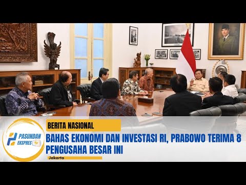 Bahas Ekonomi dan Investasi RI, Prabowo Terima 8 Pengusaha Besar Ini