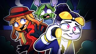 Famiglia explora o mistério do Acampamento de Terror....