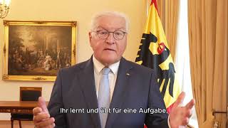 2024 | Bundespräsident Frank-Walter Steinmeier gratuliert zu 60 Jahre Deutsche Jugendfeuerwehr