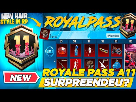 ROYALE PASSE A11 - VALE A PENA COMPRAR? BONUS PASS PUBG MOBILE