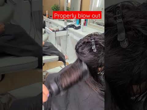 how to remove frizz with blow out