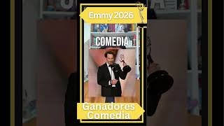 Ganadores en Comedia - Emmys 2026 #emmys2026 #widowsbay #hacks #jeansmart #matthewrhys