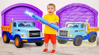 Oliver Turns Drawings into Real Toys!