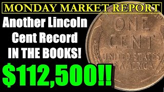 EXPLOSIVE COPPER LINCOLNS! Penny Trio Realizes Nearly $280,000! MONDAY MARKET REPORT