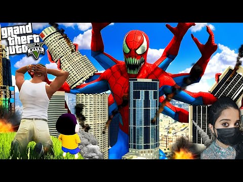 Spider Venom Occupied Entire City - GTA 5