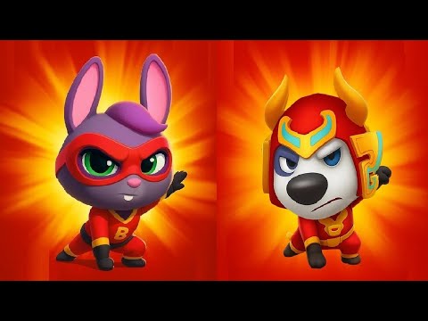 Talking Tom Hero Dash New Update 2025 New Character SUPER BECCA VS SUPER Tom Gameplay