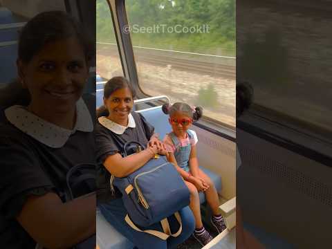 ?Krisha-வின் முதல் மெட்ரோ ரயில் அனுபவம் !!??#shorts #usatamilvlog #tamilshorts #youtubeshorts