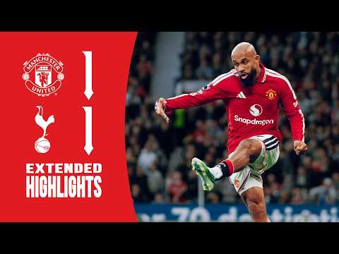 Man Utd <strong>1</strong>-<strong>1</strong> Spurs | Extended Highlights