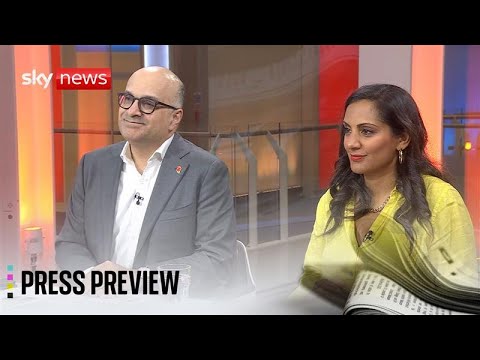 Sky News Press Preview | Ali Miraj and Sonia Sodha | Tuesday 28 October 2025