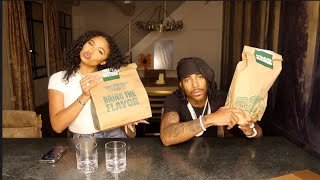 WING STOP MUKBANG W/ FAMOUS DEBO! *gets DEEP*