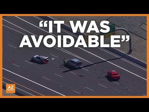 3-vehicle crash kills young child on I-10 in west Phoenix