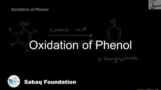 Oxidation of Phenol