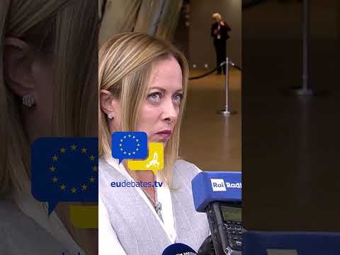 Giorgia Meloni Divorce after 10 years with Andrea Giambruno! Her first visit in Brussels!