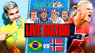 🔴 LIVE MATCH: BRAZIL vs NORWAY! 🇧🇷🇳🇴 WORLD CUP 2026