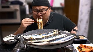 장어 8마리 먹었는데 쓸데가 없네ㅋㅋㅋㅋㅋ│Grilled eel Mukbang Eatingshow