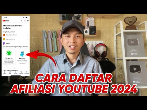 Cara daftar Program Afiliasi Youtube 2024