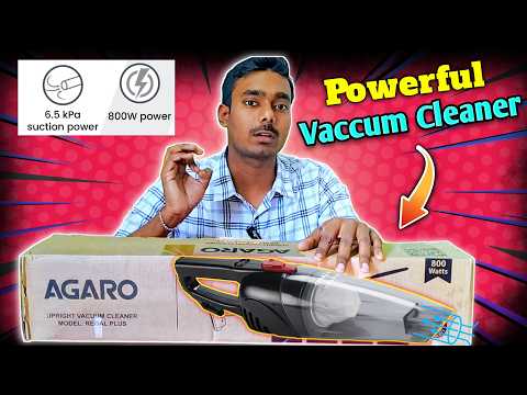 AGARO Regal Plus Upright Vacuum Cleaner Unboxing & Review | Powerful Vacuum Cleaner Under 2000 🔥💨