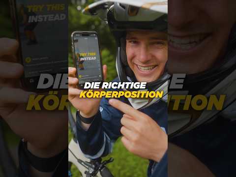 Die extrem aggressive Körperhaltung ist veraltet!☝️Also als Grundposition! #mtb #bike #mtbtricks