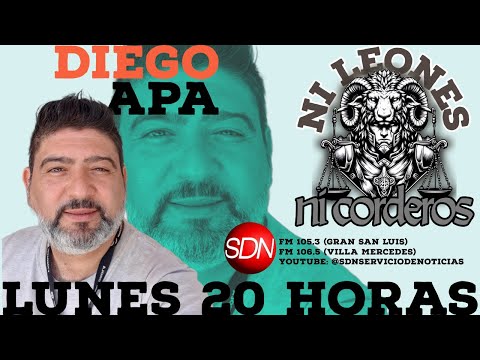 “Punto de partida”- Ni leones ni corderos, con Diego Apa y equipo