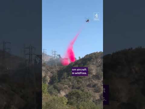 LA turned red by firefighters