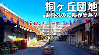 【東京】桐ヶ丘団地・桐ヶ丘中央商店街｜昭和の面影が残る団地商店街を歩く（らゔ♡戦セーション 撮影場所 ロケ地）【4K】