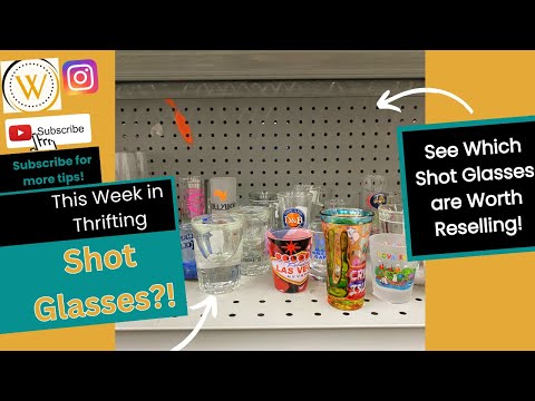 Shot Glasses?! See the Ones that Sell for $$$$ | This Week in Thrifting