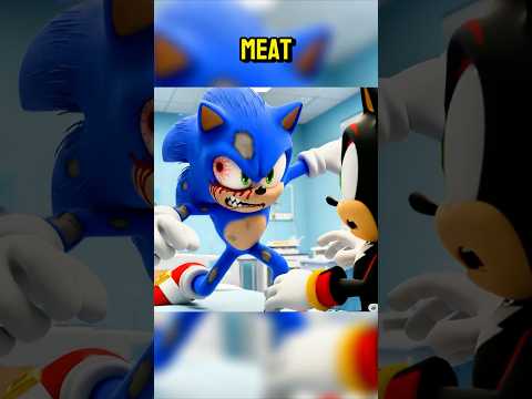 Sonic Is Bitten By A Shark… And This Happens #sonic #comedy