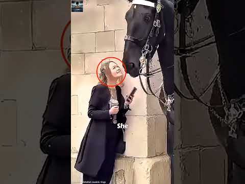 She Asked the Royal Guard for His Number… and He Said YES! 😲❤️