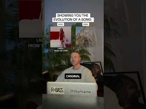 Showing You The Evolution Of A Song: Laufey (Confess Your Love) remix #shorts #laufey