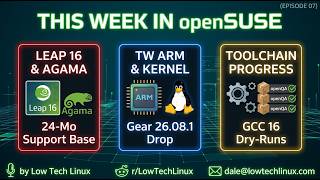 This week in openSUSE episode 7