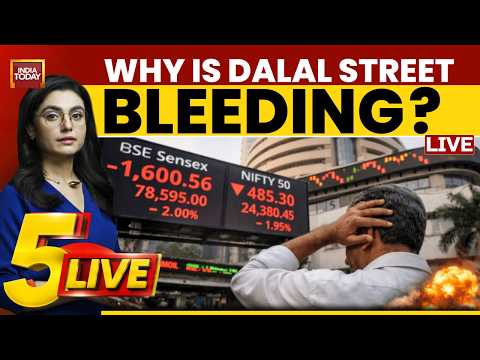 Iran-Israel War News LIVE: Why Is Dalal Street Bleeding? | 5ive Live with Sonal Mehrotra Kapoor