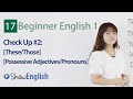 Demonstrative and Possessive Pronouns