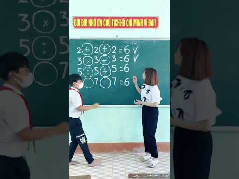 Điền dấu thích hợp vào ô trống ? #shorts