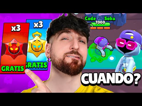 6 DROPS GRATIS !!! MANTENIMIENTO Y CUANDO SALE EL NUEVO BRAWLER SHADE ? BRAWL STARS