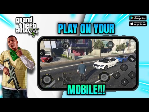 Play GTA 5 on Mobile Easily! 🔥 (GTA V Android Guide)