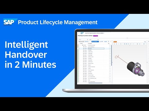 Intelligent Handover with SAP PLM in 2 Minutes | Demo