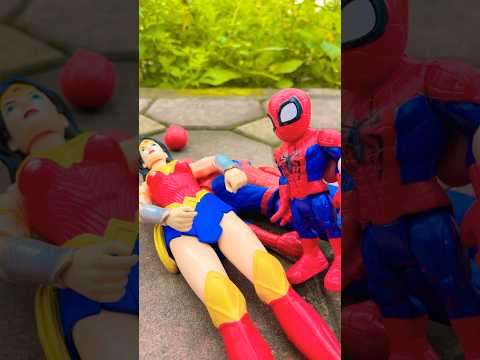 Spiderman Good Bye Daddy And Mom #toys