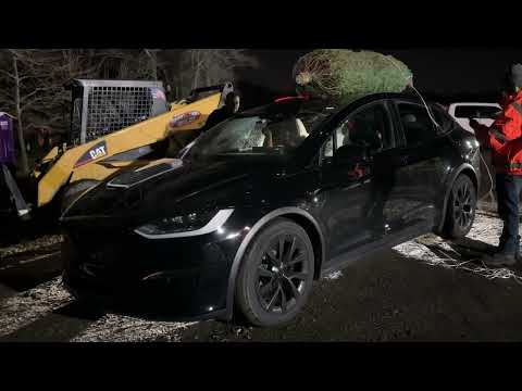 Christmas Tree 🎄 Ruined My Tesla Model X (temporarily)