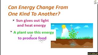 Can Energy Change From One Kind To Another?