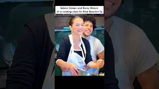 They are cooking together ❤️👀😋#selenagomez #bennyblanco #usa #california