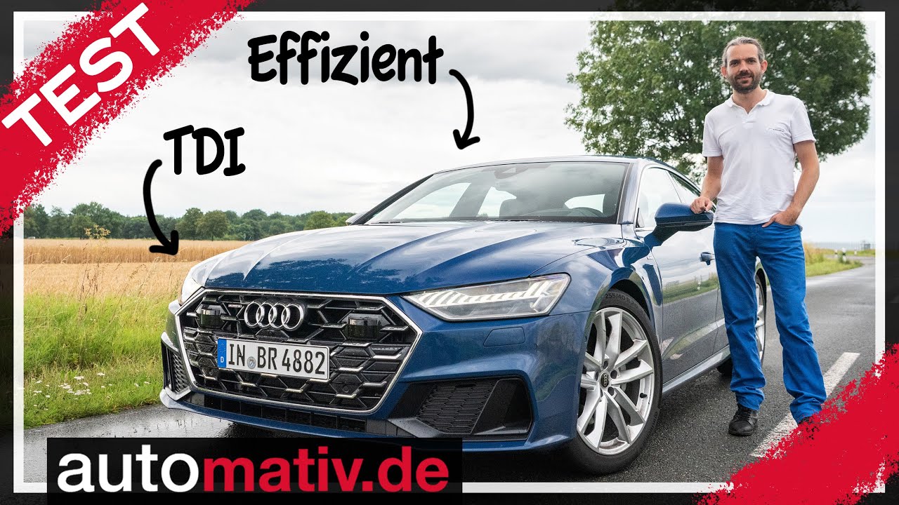 Seit nunmehr sieben Jahren ist er - inklusive Facelift - auf dem Markt, der Audi A7 Sportback 50 TDI. Mit 286 PS aus einem Sechszylinder-Dieselmotor mit drei Litern Hubraum und 48-Volt-Technik sowie Hinterachslenkung und Allradantrieb kann er seine Insassen bei entsprechender Fahrweise über 1.000 Kilometer am Stück weit transportieren. Und das sehr komfortabel - dank nahezu perfekter Insassen-Ergonomie, Doppelverglasung und einem optisch ansprechenden Interieur-Design - bei Tag und bei Nacht.

Doch es gibt auch Minuspunkte beim A7 50 TDI: Beispielsweise die Spreizung zwischen Komfort und Dynamik könnte im Fahrwerk als auch in der Lenkung extremer ausfallen. Benjamin schaut sich den Langstreckengleiter genauer an!

Kapitelübersicht:
00:00 - Intro
01:51 - Licht & Scheinwerfer
02:20 - Verbrauch & Reichweite
03:15 - Räder, Exterieur & Aerodynamik
06:39 - Interieur, Cockpit
10:20 - Fahreindruck Autobahn
16:18 - Fahreindruck Überland
20:24 - Hinterachslenkung & Fazit

Weitere Informationen, wie Ausstattung, Preise, weitere Bilder und Details finden Sie wie gewohnt bei uns im Online-Magazin in der Rubrik "Test" auf AUTOmativ.de/test
Alle weiteren Auto-News gibt es auf AUTOmativ.de/news
__
AUTOmativ.de wurde 2009 in Frankfurt (a. M.) als Online-Magazin für Automobile und Wohn-/Expeditionsmobile gegründet. Heute sitzt die Redaktion in Leonberg und Braunschweig und veröffentlicht hauptsächlich Fahrzeugtests und -reviews von Neufahrzeugen. Da momentan aber die Displays immer größer werden, der Charakter der Autos aber verschwindet, widmet sich vor allem Benjamin Brodbeck zunehmend auch klassischen Fahrzeugen.
__
AUTOmativ.de ist unabhängig und frei. Die vorgestellten Fahrzeuge sind meistens Pressetestwagen, die direkt durch den Hersteller gestellt werden. Reisekosten werden in der Regel durch den Hersteller übernommen - Kraftstoffkosten zahlt die Redaktion in der Regel selbst.
Wir finanzieren uns über Werbeeinnahmen auf unserer Hauptseite sowie hier über die Werbemöglichkeiten von Youtube.
Weitere Informationen zu uns, wie wir uns finanzieren und Hintergründe sowie Transparenz zu unserer Arbeitsweise finden Sie auf AUTOmativ.de/impressum